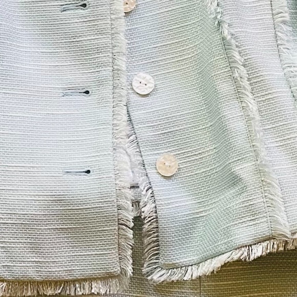 Larry Levine Baby Blue Skirt Suit Set – Size 6P (Like New) - Picture 7 of 8